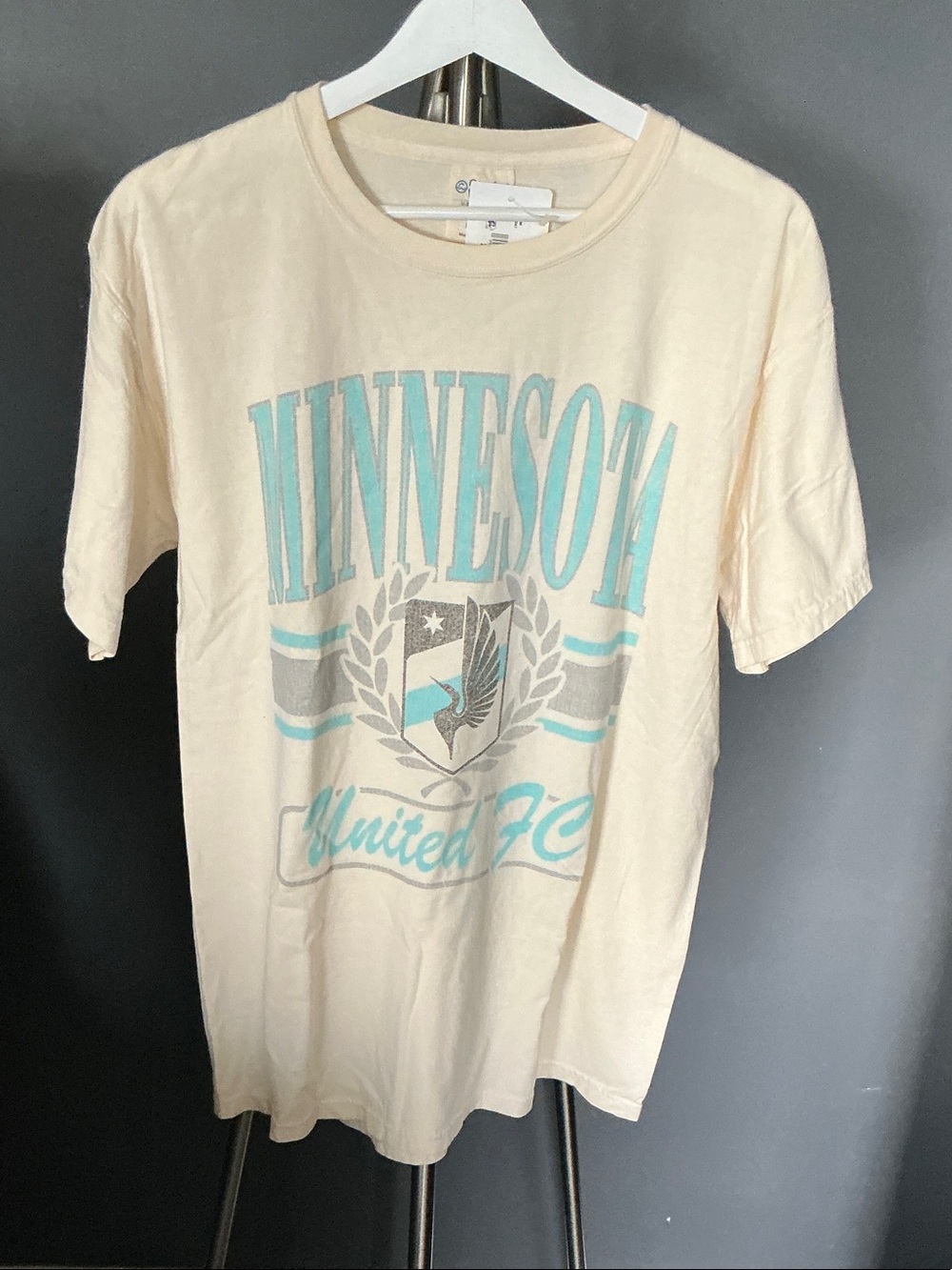 Minnesota United FC Cream Logo T‑Shirt
